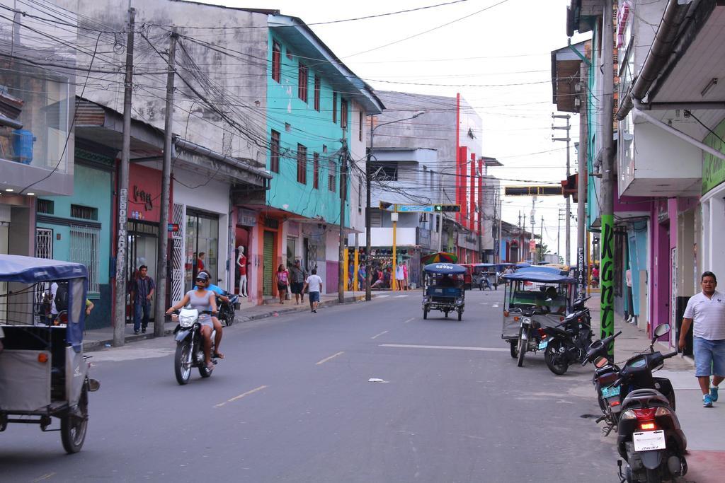 Hostal Maravilla Amazonica Iquitos Bagian luar foto