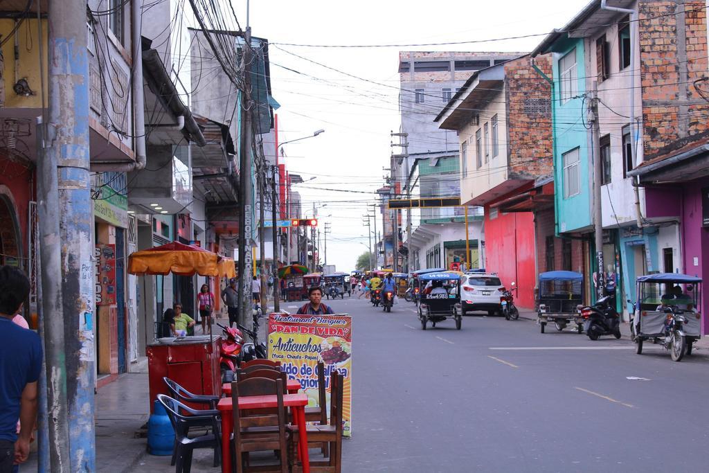 Hostal Maravilla Amazonica Iquitos Bagian luar foto